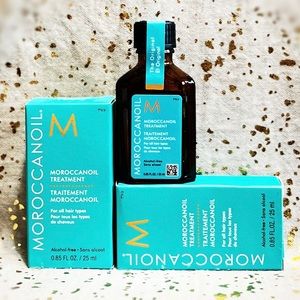 2x~Moroccanoil Treatment Oil~0.85 fl.oz / 25ml each~Travel Size~New in Box~